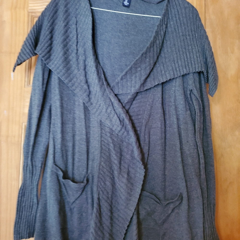 Cowel neck cardigan